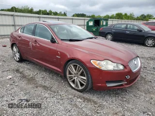 2010 Jaguar XF Supercharged with VIN SAJWA0HE1AMR74203, listed as a Copart auction lot 64029824 with 128,676 mi miles and Salvage Title. Bid and sale history available at carsss.com. Image 4.