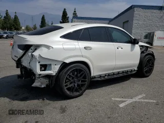 2022 Mercedes-Benz GLE 53 AMG with VIN 4JGFD6BB6NA688468, listed as a Copart auction lot 58760015 with 31,936 mi miles and Salvage title. Bid and sale history available at DreamBid. Image 3.