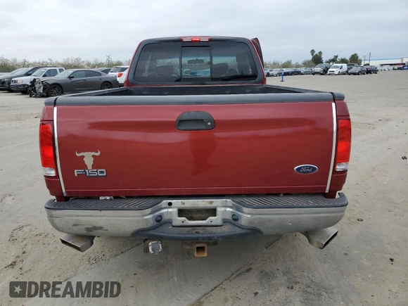 2002 Ford F-150 XL with VIN 1FTRX17W92KA57890, listed as a Copart auction lot 46894115 with 169,725 mi miles and Salvage Title. Bid and sale history available at carsss.com. Image 6.