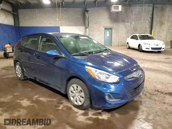 2017 Hyundai Accent SE with VIN KMHCT5AE9HU339528, listed as a Copart auction lot 51788745 with 79,291 mi miles and Salvage Title. Bid and sale history available at DreamBid. Image 14.