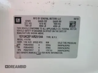 2010 Cadillac Escalade Premium with VIN 1GYUKCEF1AR291044, listed as a Copart auction lot 51627715 with 138,989 mi miles and Salvage title. Bid and sale history available at DreamBid. Image 15.