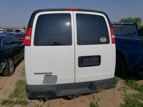 2007 Chevrolet Express Passenger with VIN 1GAHG39U371146850, listed as a Copart auction lot 60871514 with 95,533 mi miles and Salvage Title. Bid and sale history available at carsss.com. Image 6.