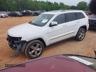 2013 Jeep Grand Cherokee Overland with VIN 1C4RJECGXDC621227, listed as a IAAI auction lot 42098042 with 194,232 mi miles and . Bid and sale history available at DreamBid. Image 17.