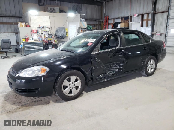 2009 Chevrolet Impala LT with VIN 2G1WT57N191308160, listed as a Copart auction lot 53115765 with 131,070 mi miles and Salvage Title. Bid and sale history available at DreamBid. Image 1.