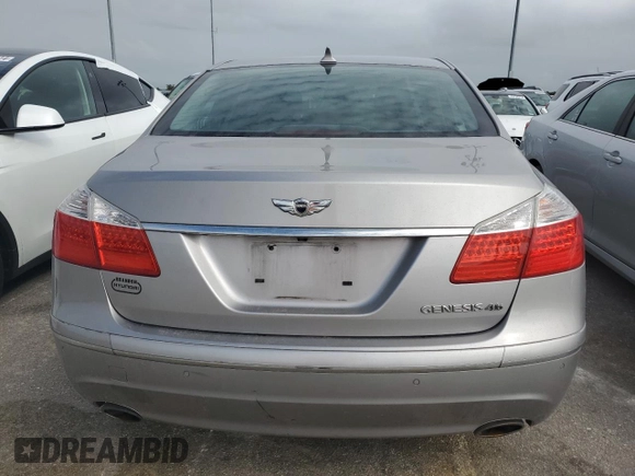 2011 Hyundai Genesis with VIN KMHGC4DF5BU127037, listed as a Copart auction lot 75053954 with Not Provided miles and Non Repairable. Bid and sale history available at carsss.com. Image 6.