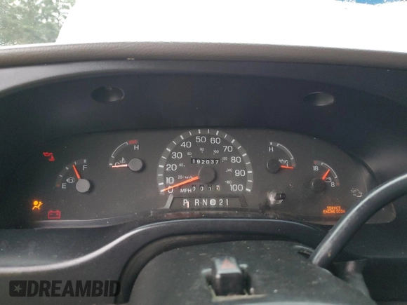1999 Ford Econoline Passenger XL with VIN 1FBSS31LXXHB92928, listed as a Copart auction lot 75139564 with 192,037 mi miles and Clean Title. Bid and sale history available at DreamBid. Image 9.