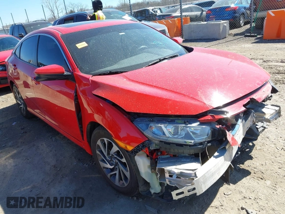 2018 Honda Civic EX with VIN 2HGFC2F78JH517515, listed as a IAAI auction lot 41716563 with 96,675 mi miles and . Bid and sale history available at DreamBid. Image 1.