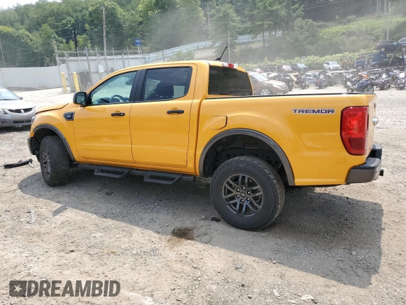2021 Ford Ranger XL with VIN 1FTER4FH2MLD55482, listed as a Copart auction lot 65047793 with 28,856 mi miles and . Bid and sale history available at DreamBid. Image 2.