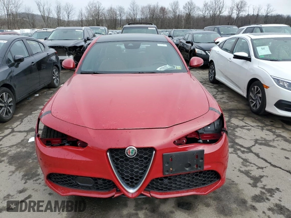 2022 Alfa Romeo Giulia Veloce with VIN ZARFANBN8N7658991, listed as a Copart auction lot 47503363 with 10,150 mi miles. Bid and sale history available at carsss.com. Image 5.