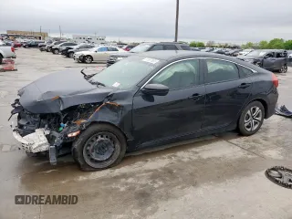 2017 Honda Civic LX with VIN 19XFC2F55HE007173, listed as a Copart auction lot 51897905 with Not provided miles and Salvage title. Bid and sale history available at DreamBid. Image 1.