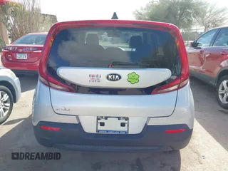 2021 Kia Soul LX with VIN KNDJ23AU5M7779829, listed as a IAAI auction lot 41557514 with 54,623 mi miles. Bid and sale history available at carsss.com. Image 17.