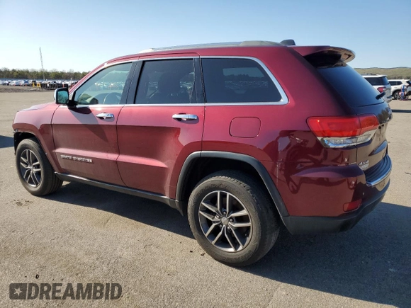2018 Jeep Grand Cherokee Limited with VIN 1C4RJFBG7JC259893, listed as a Copart auction lot 50952795 with 95,141 mi miles and Salvage Title. Bid and sale history available at carsss.com. Image 2.
