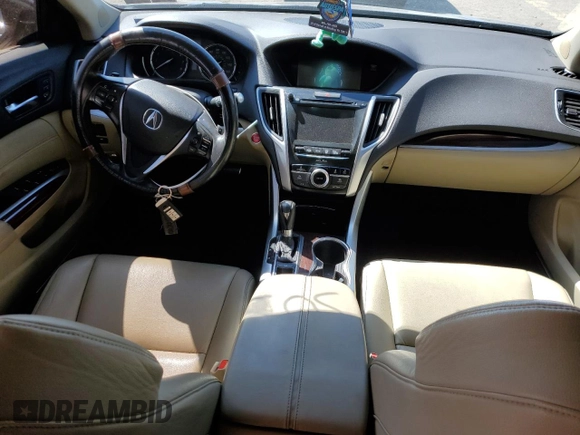 2016 Acura TLX with VIN 19UUB1F33GA010305, listed as a Copart auction lot 50541015 with 106,225 mi miles and Salvage Title. Bid and sale history available at carsss.com. Image 8.