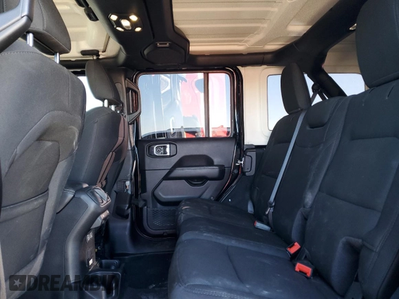 2022 Jeep Wrangler Unlimited Sahara with VIN 1C4HJXEN5NW145438, listed as a Copart auction lot 84207384 with 38,964 mi miles and Non repairable. Bid and sale history available at DreamBid. Image 11.