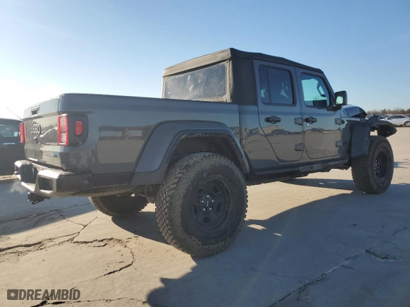 2022 Jeep Gladiator Sport S with VIN 1C6JJTAG4NL147305, listed as a Copart auction lot 88258485 with 64,297 mi miles and Salvage Title. Bid and sale history available at carsss.com. Image 3.