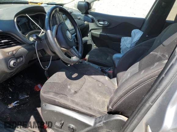 2016 Jeep Cherokee Latitude with VIN 1C4PJLCB1GW291500, listed as a Copart auction lot 80709943 with 0 mi miles and Salvage Title. Bid and sale history available at carsss.com. Image 7.