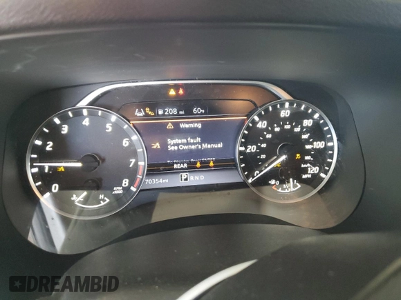 2023 Nissan Frontier S with VIN 1N6ED1CL3PN642325, listed as a Copart auction lot 58234515 with 70,354 mi miles and Clean title. Bid and sale history available at DreamBid. Image 9.