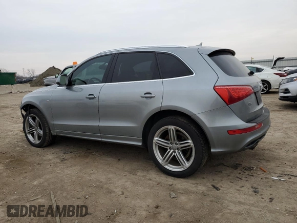 2011 Audi Q5 Prestige with VIN WA1WKAFP2BA075756, listed as a Copart auction lot 85464134 with 106,924 mi miles and Salvage title. Bid and sale history available at DreamBid. Image 2.