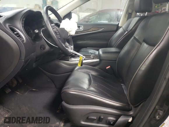 2015 Infiniti QX60 with VIN 5N1AL0MM9FC552706, listed as a Copart auction lot 45138455 with 75,542 mi miles and Salvage Title. Bid and sale history available at carsss.com. Image 7.