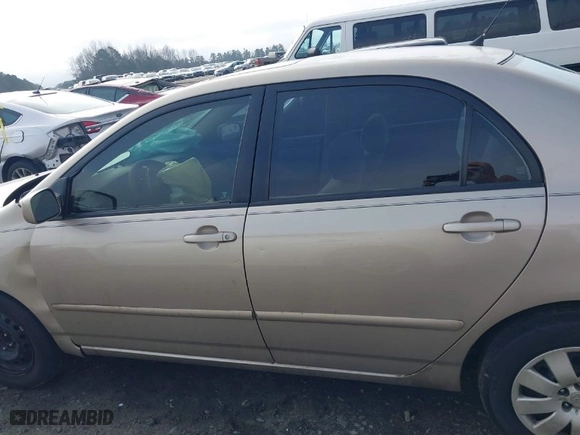 2004 Toyota Corolla CE with VIN 2T1BR38E74C197003, listed as a IAAI auction lot 41465793 with 218,602 mi miles. Bid and sale history available at carsss.com. Image 15.