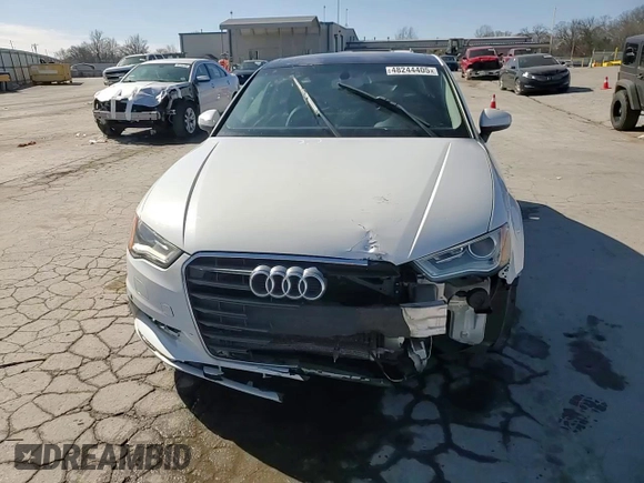 2015 Audi A3 1.8T Premium with VIN WAUACGFF4F1005816, listed as a Copart auction lot 48244405 with 110,788 mi miles and Salvage Title. Bid and sale history available at carsss.com. Image 13.