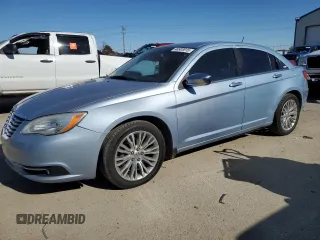 2012 Chrysler 200 Limited with VIN 1C3CCBCG8CN175245, listed as a Copart auction lot 46803815 with 104,186 mi miles and Salvage Title. Bid and sale history available at carsss.com. Image 1.