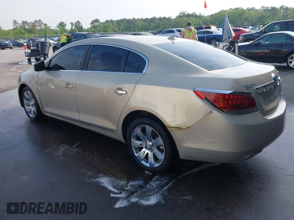 2012 Buick LaCrosse Premium 1 with VIN 1G4GD5G39CF299405, listed as a IAAI auction lot 42015685 with 172,553 mi miles. Bid and sale history available at carsss.com. Image 3.