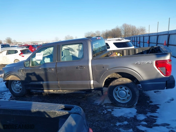 2024 Ford F-150 XL with VIN 1FTFW1L53RKD07055, listed as a IAAI auction lot 41238235 with 10,949 mi miles. Bid and sale history available at carsss.com. Image 14.