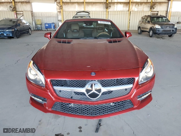 2015 Mercedes-Benz SL-Class SL 550 with VIN WDDJK7DAXFF034551, listed as a Copart auction lot 87262454 with 31,926 mi miles and Salvage Title. Bid and sale history available at carsss.com. Image 5.