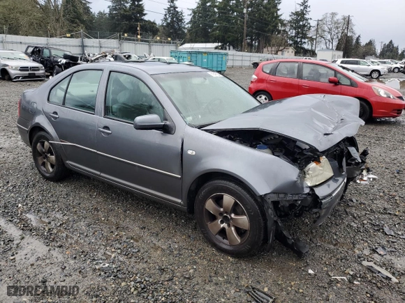 2004 Volkswagen Jetta Sedan GLS with VIN 3VWSK69M34M048992, listed as a Copart auction lot 81947524 with 171,028 mi miles and Salvage Title. Bid and sale history available at carsss.com. Image 4.