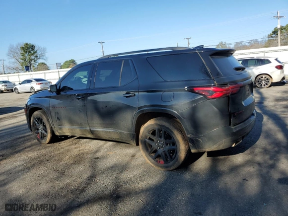 2023 Chevrolet Traverse Premier with VIN 1GNERKKWXPJ147687, listed as a Copart auction lot 86810824 with 35,020 mi miles and Salvage Title. Bid and sale history available at carsss.com. Image 2.