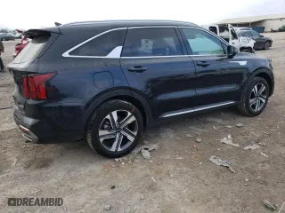 2024 Kia Sorento Plug-In Hybrid SX Prestige with VIN KNDRMDLH7R5236309, listed as a Copart auction lot 44212285 with 34,773 mi miles and Salvage Title. Bid and sale history available at carsss.com. Image 3.