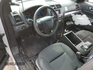 2016 Ford Utility Police Interceptor with VIN 1FM5K8ARXGGC26877, listed as a Copart auction lot 64150904 with 215,019 mi miles and Salvage Title. Bid and sale history available at carsss.com. Image 8.