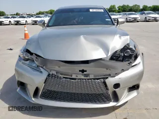 2016 Lexus IS 350 with VIN JTHCE1D24G5010185, listed as a Copart auction lot 57132225 with 112,452 mi miles and Salvage title. Bid and sale history available at DreamBid. Image 5.