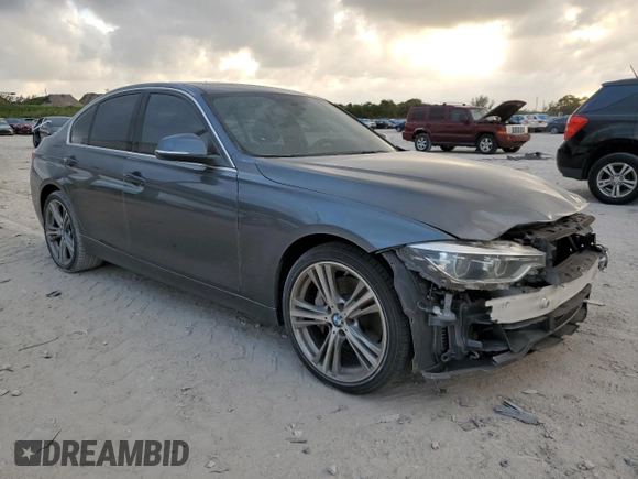 2017 BMW 3 Series 340i with VIN WBA8B3G3XHNU36476, listed as a Copart auction lot 78857604 with 68,006 mi miles and Salvage Title. Bid and sale history available at carsss.com. Image 4.