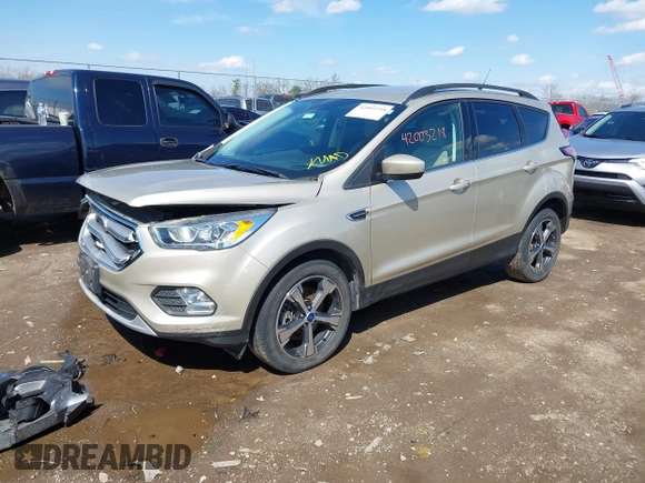 2018 Ford Escape SEL with VIN 1FMCU9HD1JUD49543, listed as a IAAI auction lot 42003218 with 122,768 mi miles. Bid and sale history available at carsss.com. Image 17.