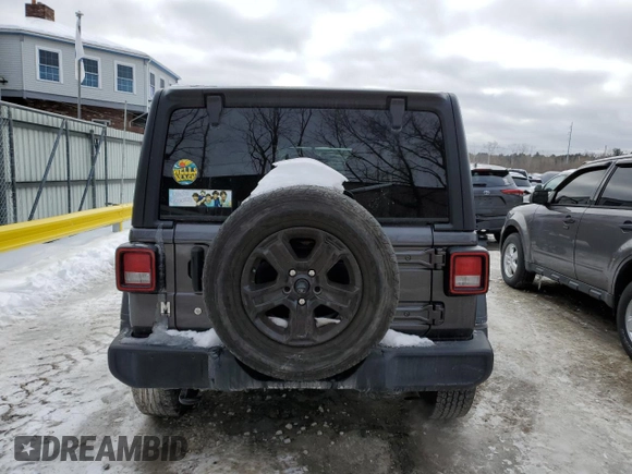 2018 Jeep Wrangler Unlimited Sport S z VIN 1C4HJXDG6JW302326, wystawiony jako Copart lot #44610725 z przebiegiem 74 081 mil mil oraz Szkoda całkowita • Salvage title. Historia ofert i sprzedaży dostępna na DreamBid. Obrazek 6.