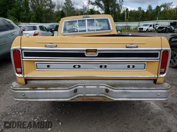 1974 Ford Ranger with VIN F10YNT61094, listed as a Copart auction lot 68050074 with 172,188 mi miles and Salvage Title. Bid and sale history available at DreamBid. Image 6.