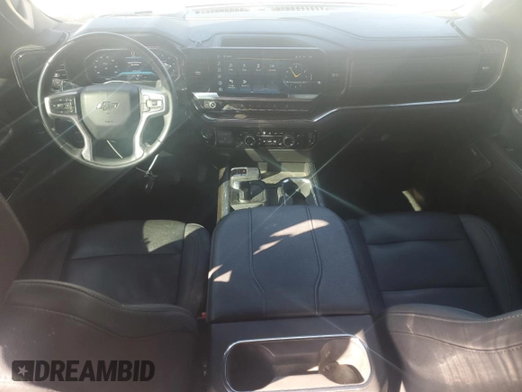 2023 Chevrolet Silverado 1500 RST with VIN 1GCUDEE87PZ198647, listed as a Copart auction lot 42181405 with 55,906 mi miles and Salvage Title. Bid and sale history available at DreamBid. Image 8.