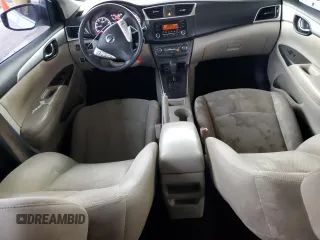 2017 Nissan Sentra SV with VIN 3N1AB7AP2HY238908, listed as a Copart auction lot 88949145 with 186,101 mi miles and Salvage title. Bid and sale history available at DreamBid. Image 8.
