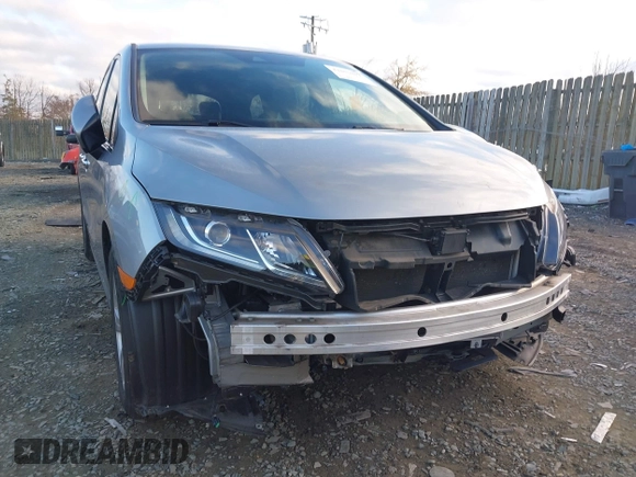 2019 Honda Odyssey EX with VIN 5FNRL6H56KB128197, listed as a IAAI auction lot 41057084 with 52,329 mi miles and . Bid and sale history available at DreamBid. Image 6.