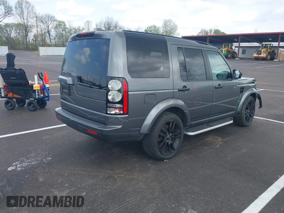 2016 Land Rover LR4 HSE with VIN SALAG2V68GA844339, listed as a IAAI auction lot 41947567 with 81,214 mi miles and . Bid and sale history available at DreamBid. Image 4.