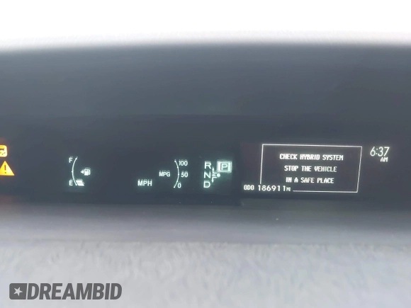 2015 Toyota Prius Four with VIN JTDKN3DU4F0465818, listed as a IAAI auction lot 42098190 with 186,911 mi miles. Bid and sale history available at carsss.com. Image 7.