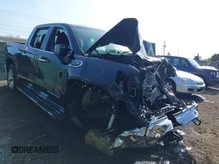 2019 GMC Sierra 1500 SLT z VIN 1GTU9DED1KZ217274, wystawiony jako IAAI lot #42065172 z przebiegiem 91 977 mil mil oraz . Historia ofert i sprzedaży dostępna na DreamBid. Obrazek 1.