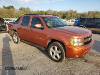 2007 Chevrolet Avalanche LT w/3LT with VIN 3GNFK12387G190077, listed as a Copart auction lot 75723414 with 254,954 mi miles and Salvage Title. Bid and sale history available at carsss.com. Image 4.