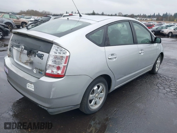 2006 Toyota Prius with VIN JTDKB20U967518836, listed as a IAAI auction lot 41602066 with Not Provided miles. Bid and sale history available at carsss.com. Image 4.