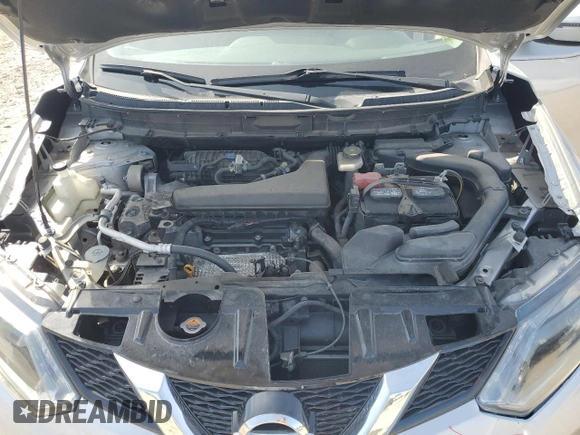 2016 Nissan Rogue SV with VIN KNMAT2MV2GP678098, listed as a Copart auction lot 52334775 with 114,663 mi miles and Salvage Title. Bid and sale history available at DreamBid. Image 12.
