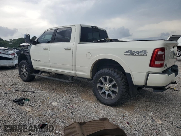 2020 Ram 2500 Longhorn with VIN 3C6UR5GL8LG147355, listed as a Copart auction lot 59675815 with 53,147 mi miles and Salvage title. Bid and sale history available at DreamBid. Image 2.