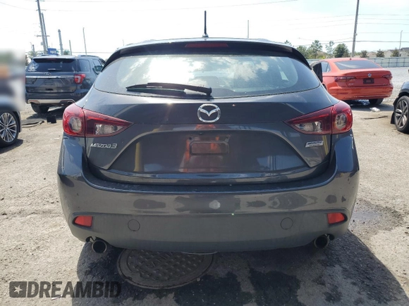 2016 Mazda 3 i Touring with VIN 3MZBM1L73GM266449, listed as a Copart auction lot 54542915 with 80,914 mi miles and Salvage Title. Bid and sale history available at DreamBid. Image 6.
