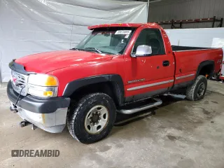 2002 GMC Sierra 2500HD Work Truck z VIN 1GTHK24U72Z213502, wystawiony jako Copart lot #55675805 z przebiegiem 72 614 mil mil oraz Szkoda całkowita • Salvage title. Historia ofert i sprzedaży dostępna na DreamBid. Obrazek 1.